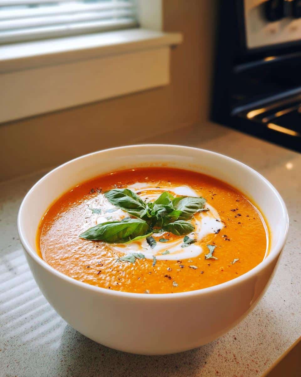 Creamy Tomato Soup Recipe - detail 2