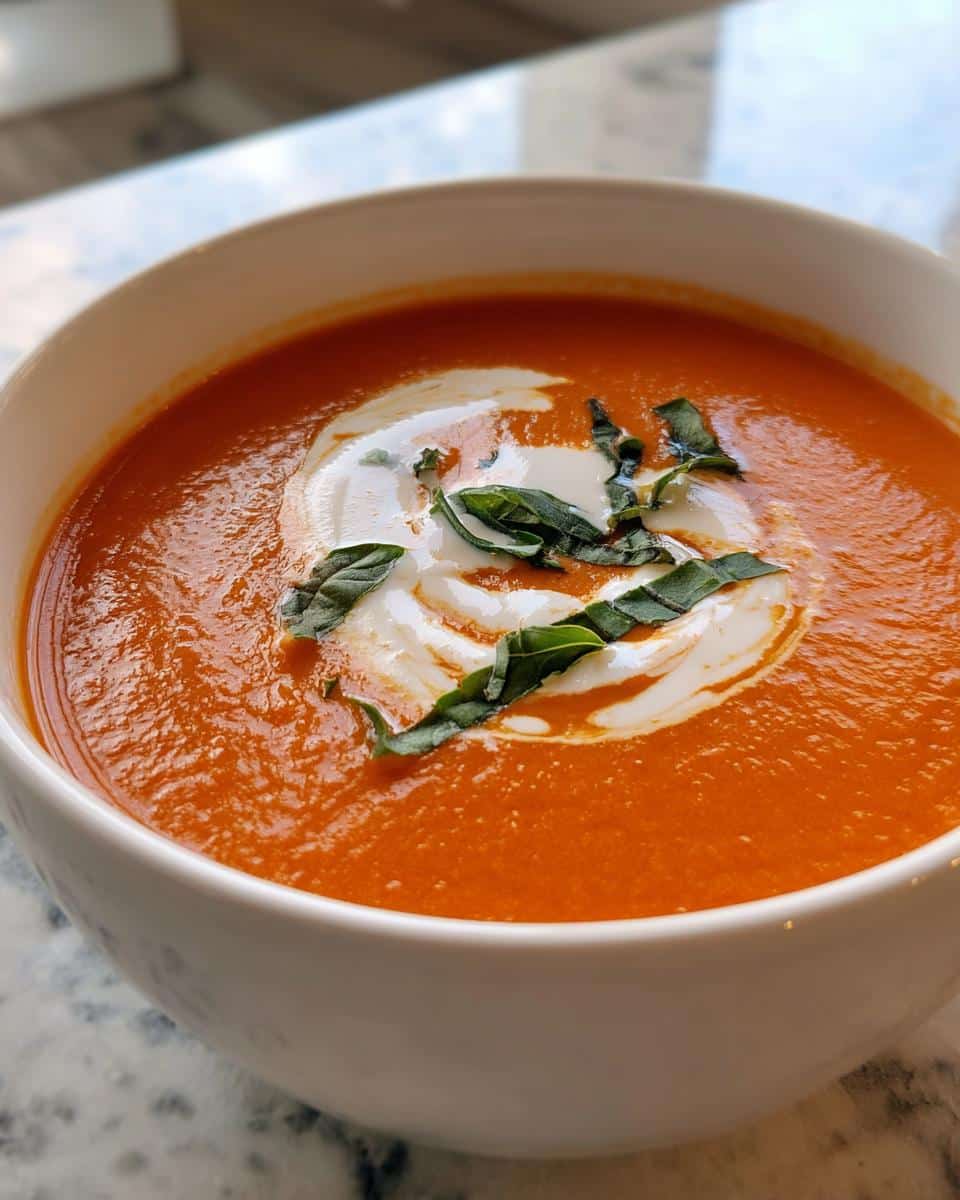 Creamy Tomato Soup Recipe - detail 4