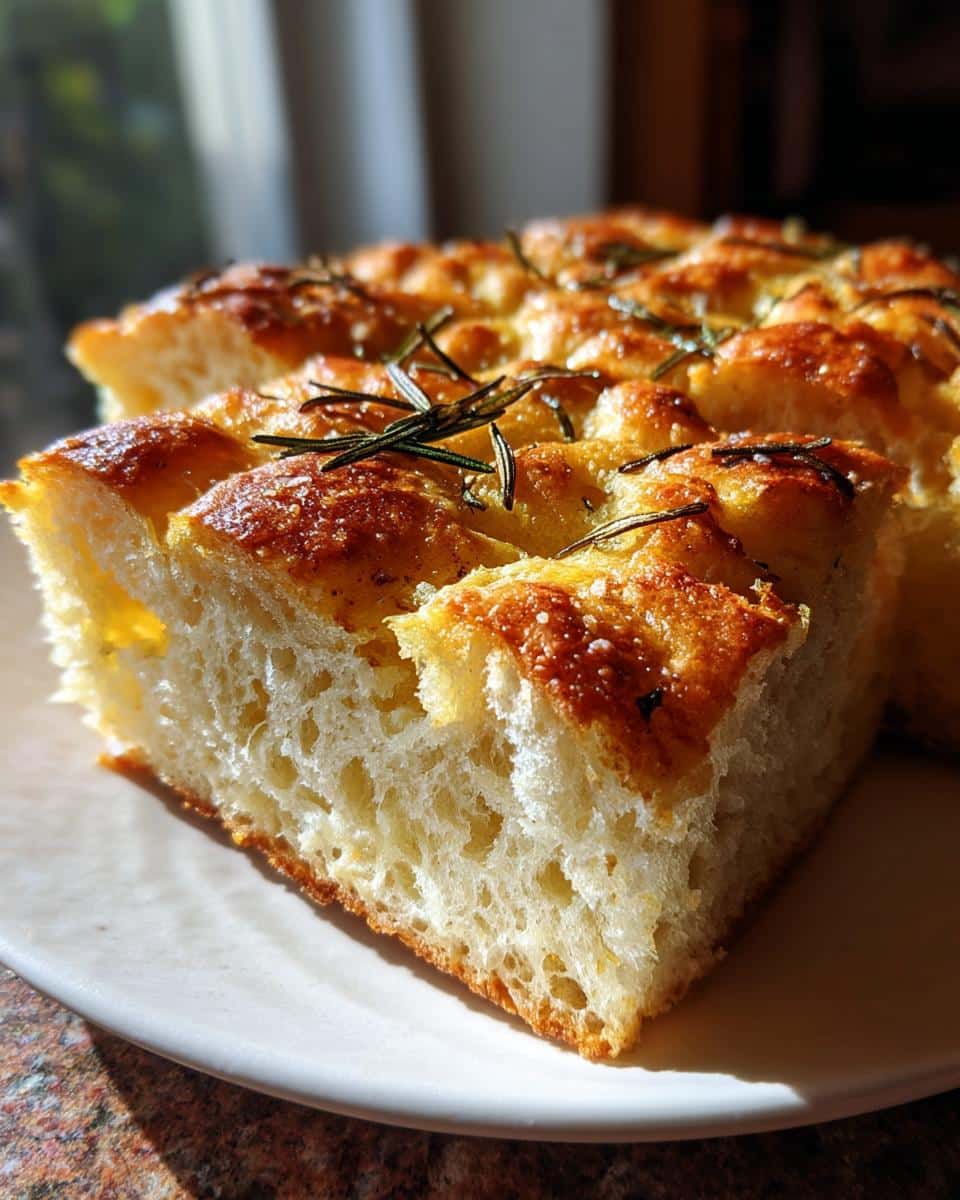 Easy Focaccia Bread - detail 4