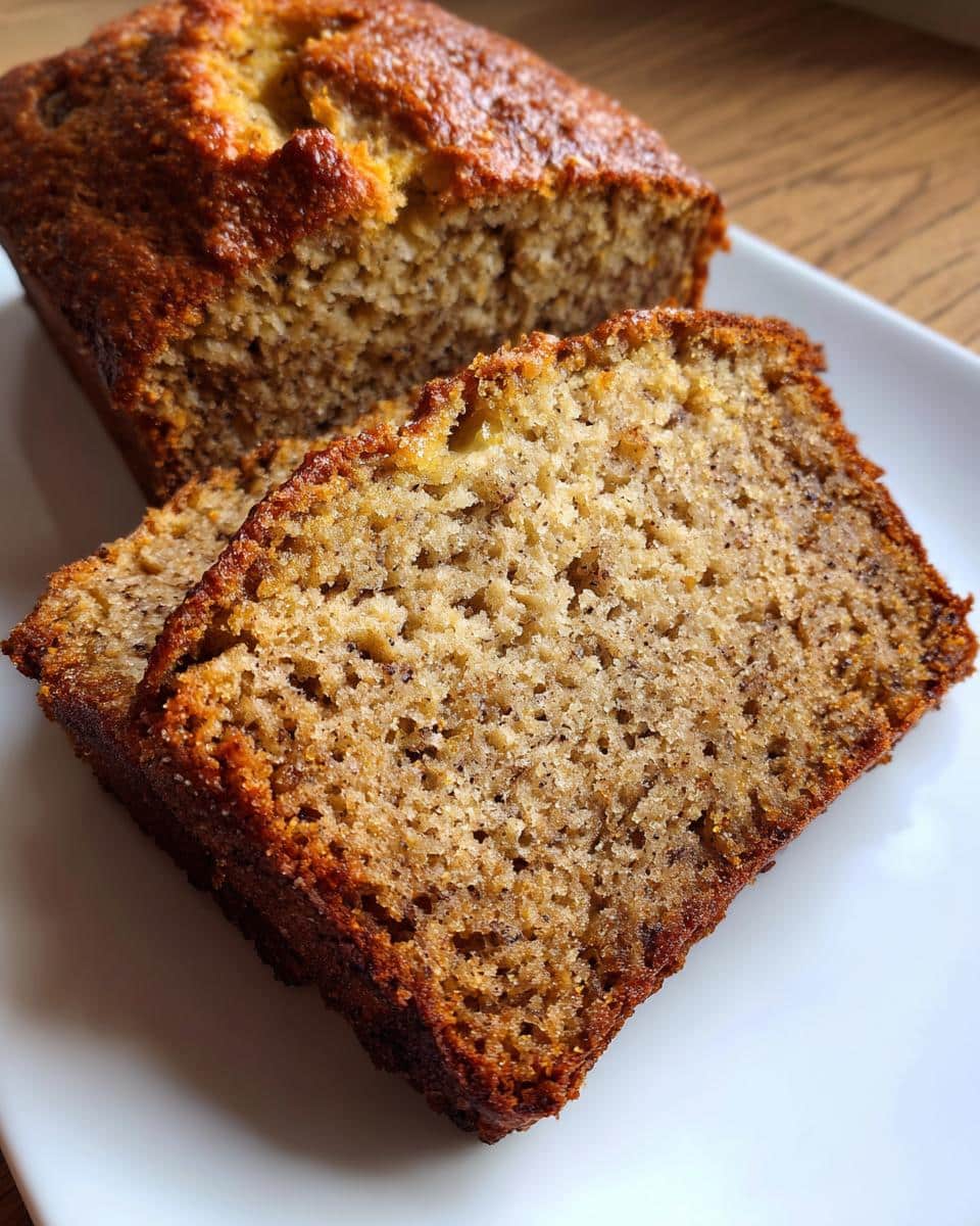 Vegan Banana Bread - detail 1